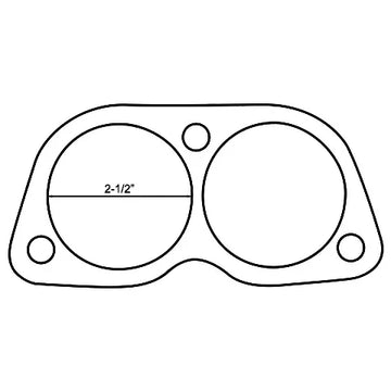 Redback Exhaust Twin 2 1/2" Cat Back System for Ford Falcon (09/2002 - 09/2005) - Brixton 4x4 - Buy Online Now!